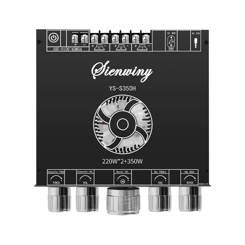 TPA3251 Amplifier Board 220Wx 2 (Left And Right Channels) +350W Subwoofer Super 7498E Amplifier Board 20hz-20khz