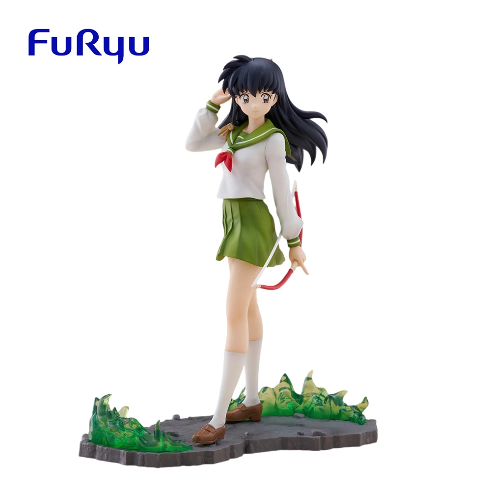 

Original FuRyu TENITOL Inuyasha Higurashi Kagome PVC Anime Figure Action Figures Model Toys