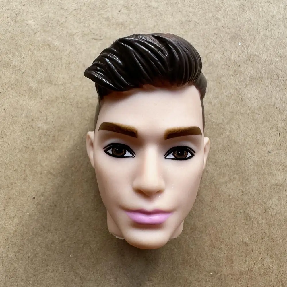1/6 Maßstab Europäischer Jungenkopf Fußballspieler Männlicher Puppenkopf für DIY-Körper Kinderspielzeug Geburtstagsgeschenke – Detail 3
