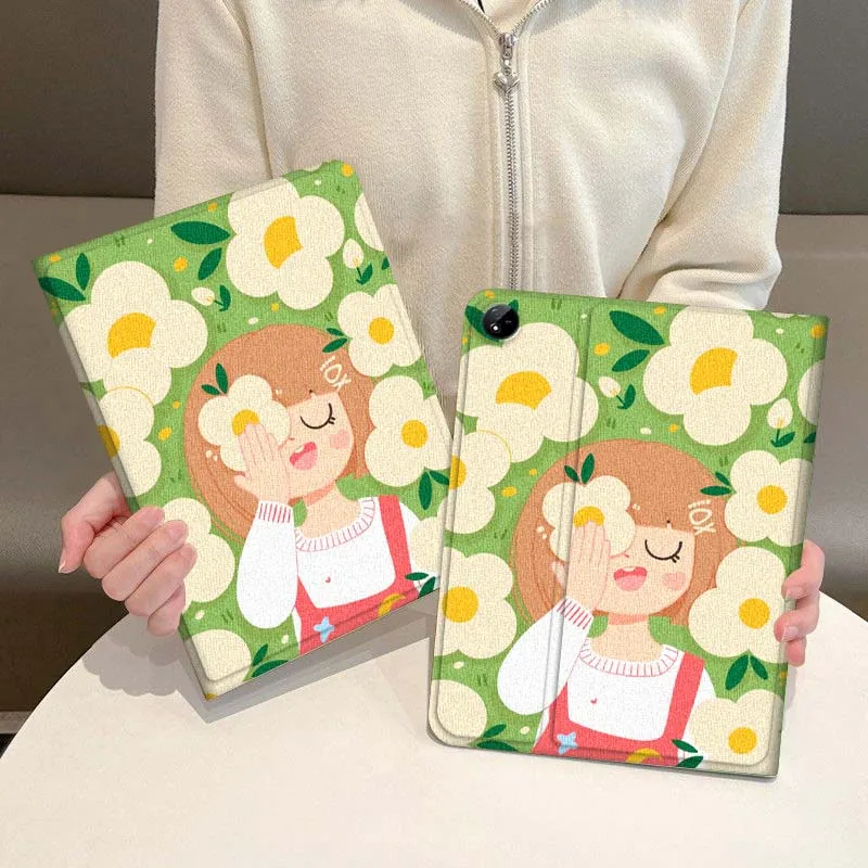 

Beautiful Character Pattern For Vivo IQOO Pad2 Pad3 Pad5 Air SE Pro 12.1 12.3 13 11.5 11 inch Tablet Case