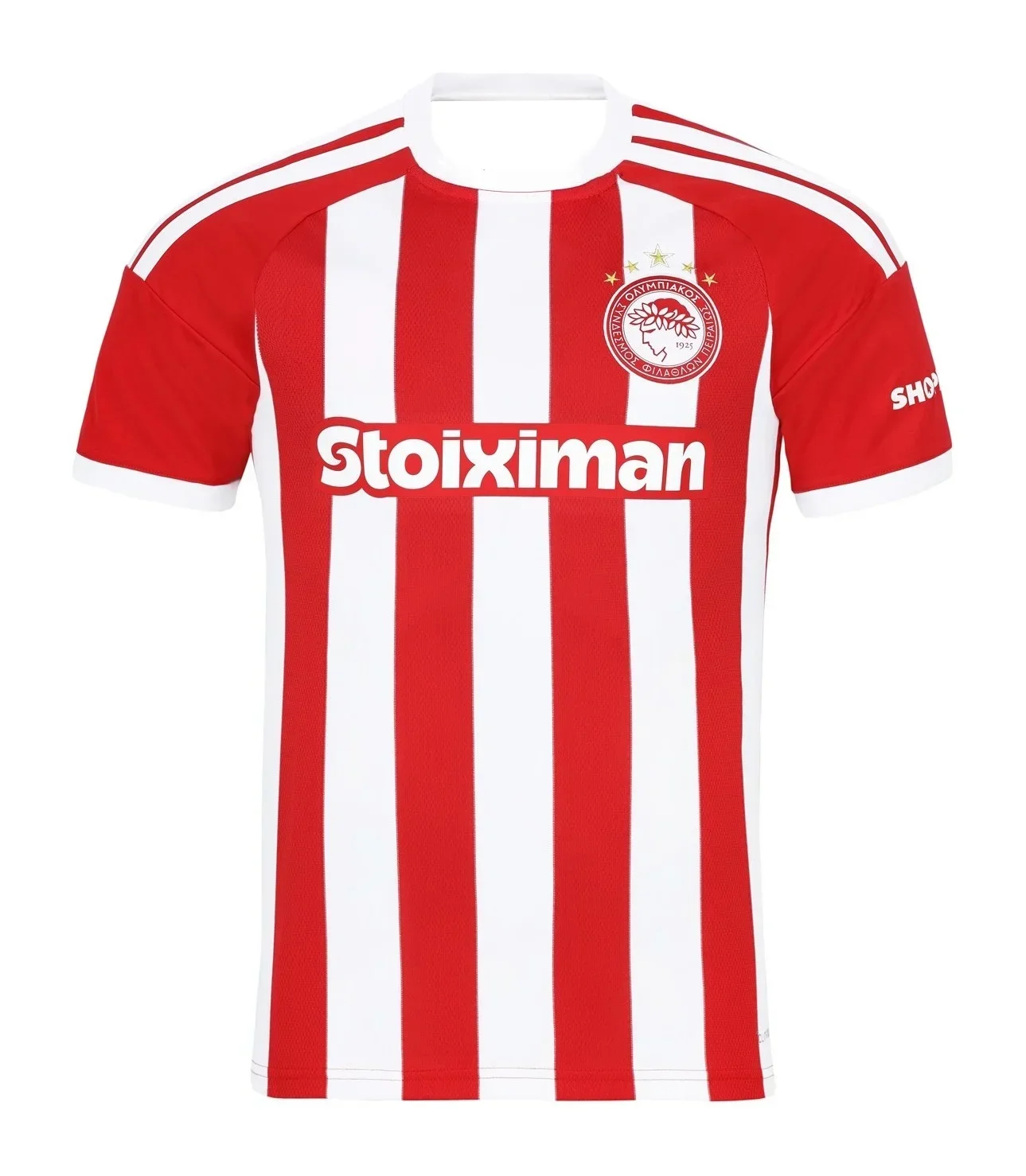 26/27 New Men Olympiacos Competition Uniform, Parent-child 3D Printed Quick Drying Sports Shirt Daily Training Clothes T-shirt