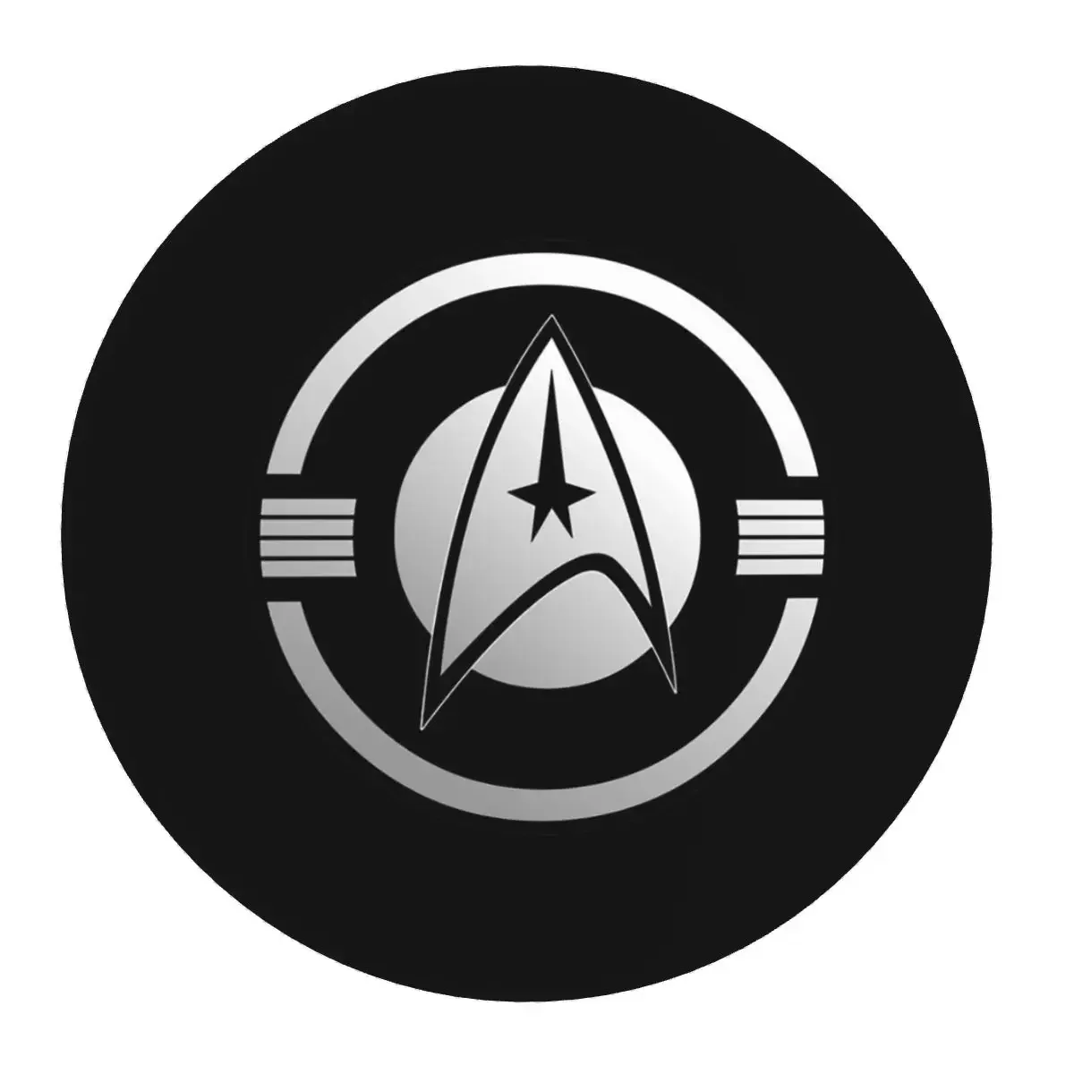 Star Treks Science Fiction TV Series Round Mouse Pad Computer Keyboard Mouse Mat Gamer Laptop Desk Mat Office Table Mats
