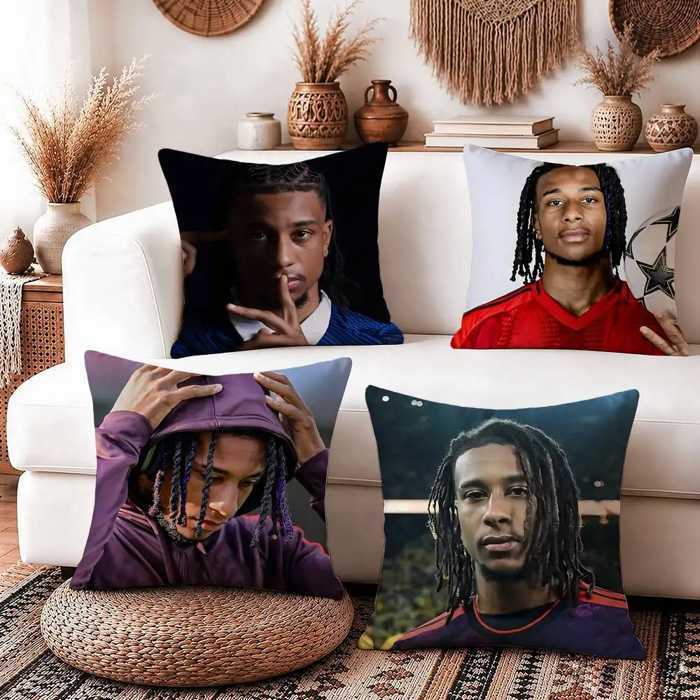 A-Assist King M-Michael Olise Square Sofa Pillow Cover Solid Color Living Room Home Decor Cushion Case