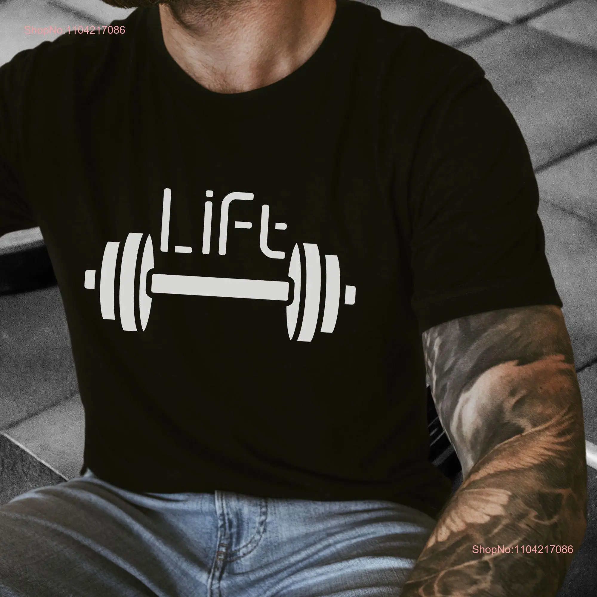 Lift t shirt Weightlifting Gym Workout Fitness Apparel Boyfriend gifts casual wear long or short sleeves