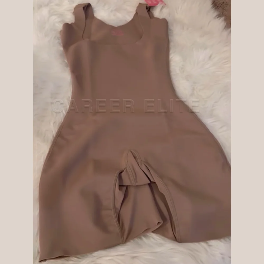 Fajas Colombianas Sleeveless Bodysuit Women Light Compression Shapewear Tummy Control Slimming Sexy Flat Belly Body Shaper