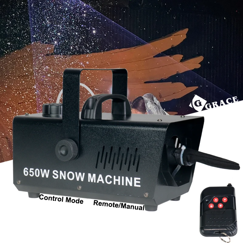 

Indoor /Outdoor Artificial Spray Maker Snow Machine Mini 800w Snow Machine