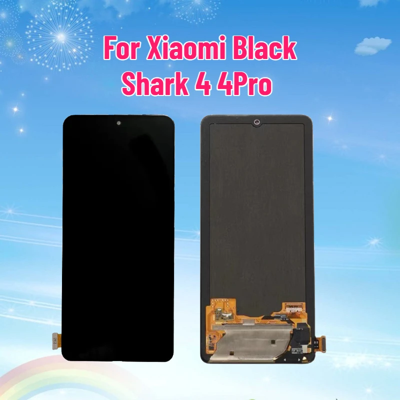 

【Быстрая доставка】Дисплей для Xiaomi Black Shark 4 4Pro Shark PRS-H0/A0, ЖК-экран, сенсорный экран, дигитайзер