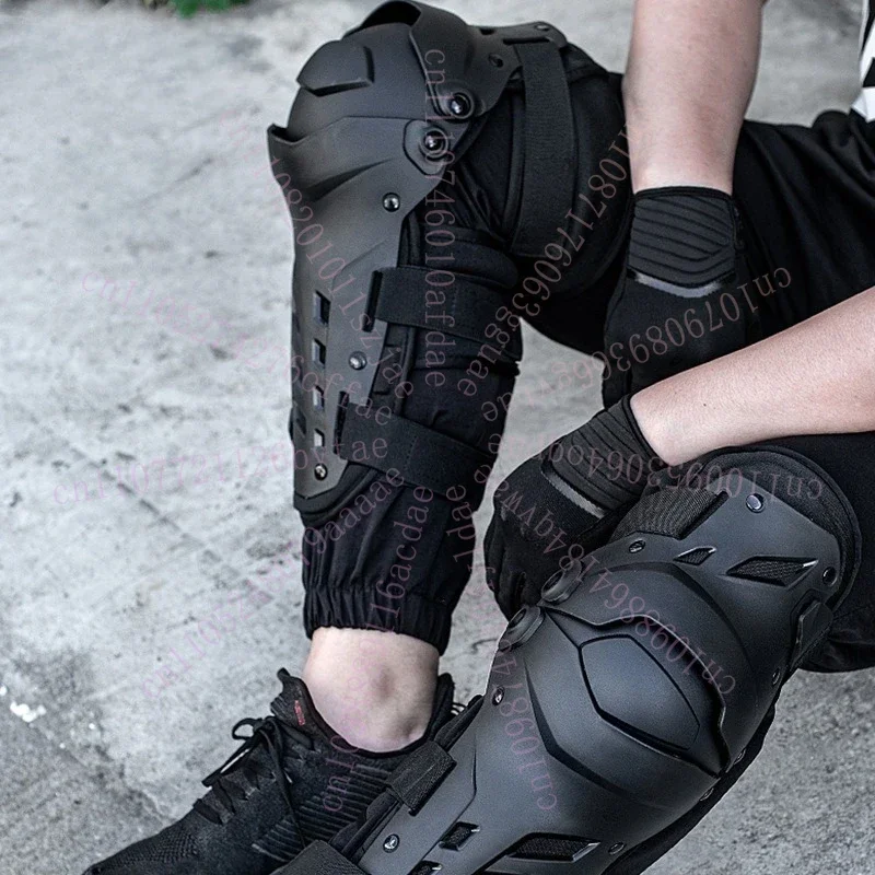 Motorcycle Knee & Elbow Pads, Anti-fall Riding Gear, Windproof Warm Leg Guards
