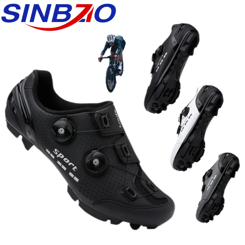 2023 Cycling sneaker mtb Shoes with Men Cleat Road Dirt Bike Flat Racing Women Bicycle Mountain Spd Mtb Shoes Zapatillas Mtb