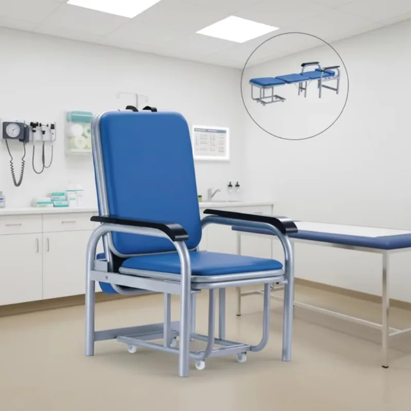 

Sturdy Clinic Companion Chair Flexible Height Adjustment Armrests