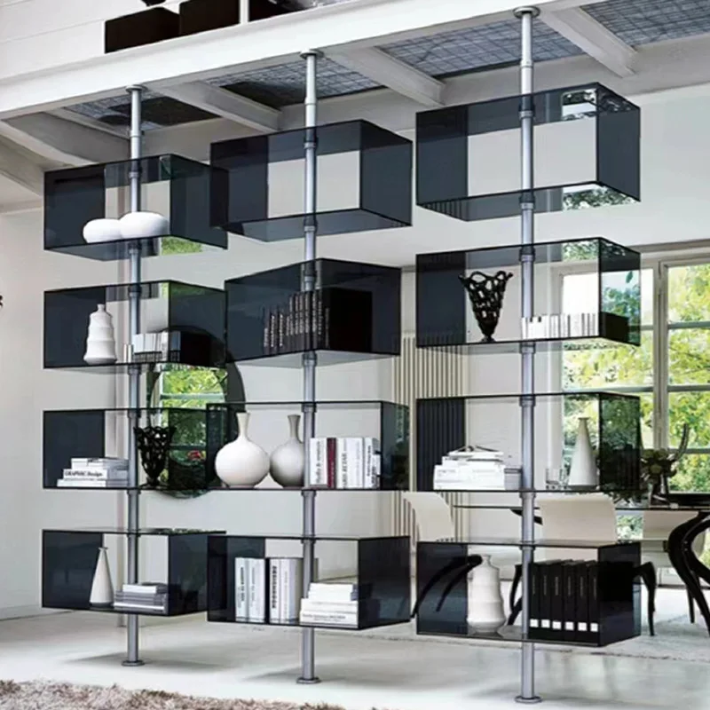 Tongtian shelf bookshelf simple and indomitable storage rack partition multi-layer storage rack minimalist living room display r