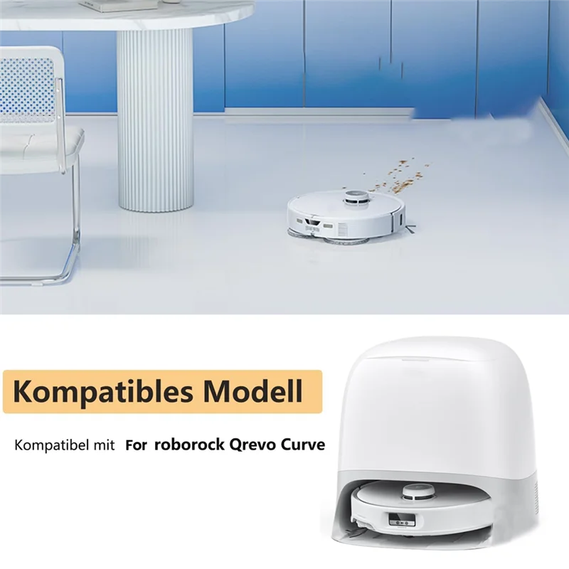 KYCOR-For Roborock Qrevo Curv Main Side Brush Hepa Filter Mop Cloth Dust Bags Robot Vacuum Cleaner Accessories