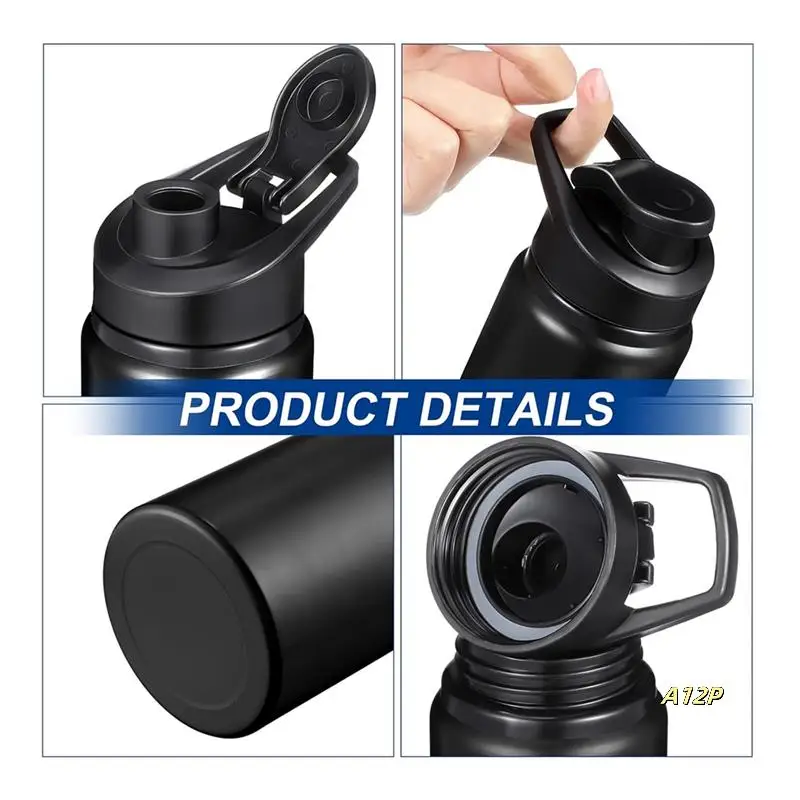 

10 Pieces Water Bottle 600Ml Reusable Bottles Snap Lid Water Bottle For Gym Sports Camping Hiking Fishing
