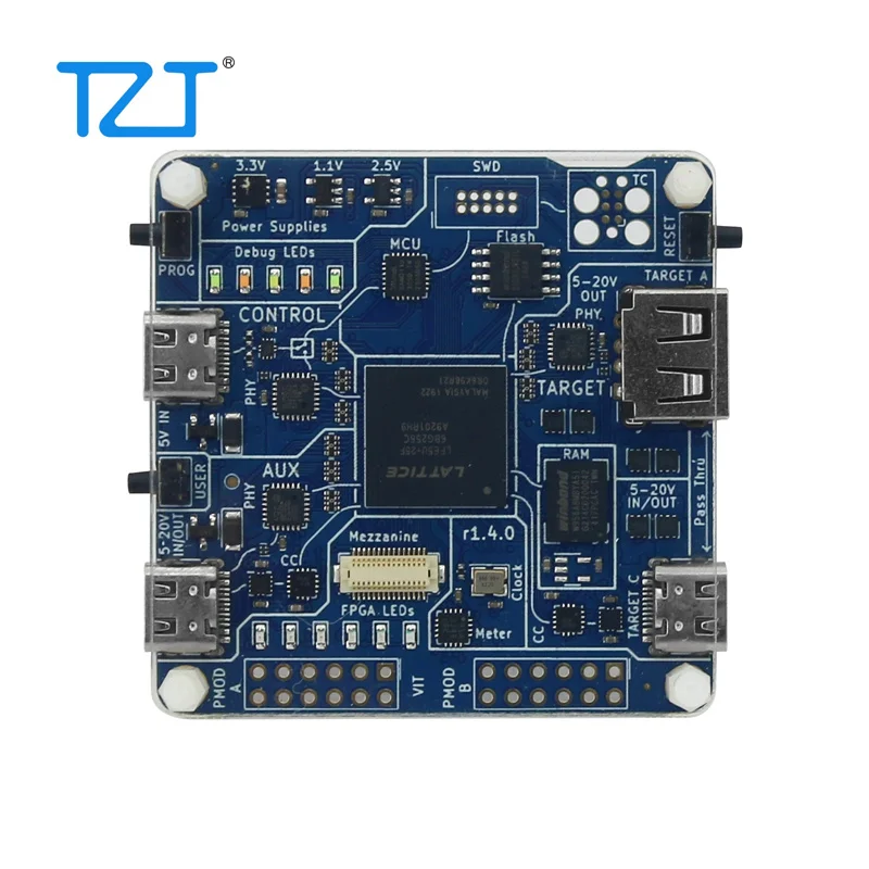 TZT Cynthion LFE-25F USB 2.0 Protocol Analyzer Motherboard 480Mbps Opensource USB Development Tool