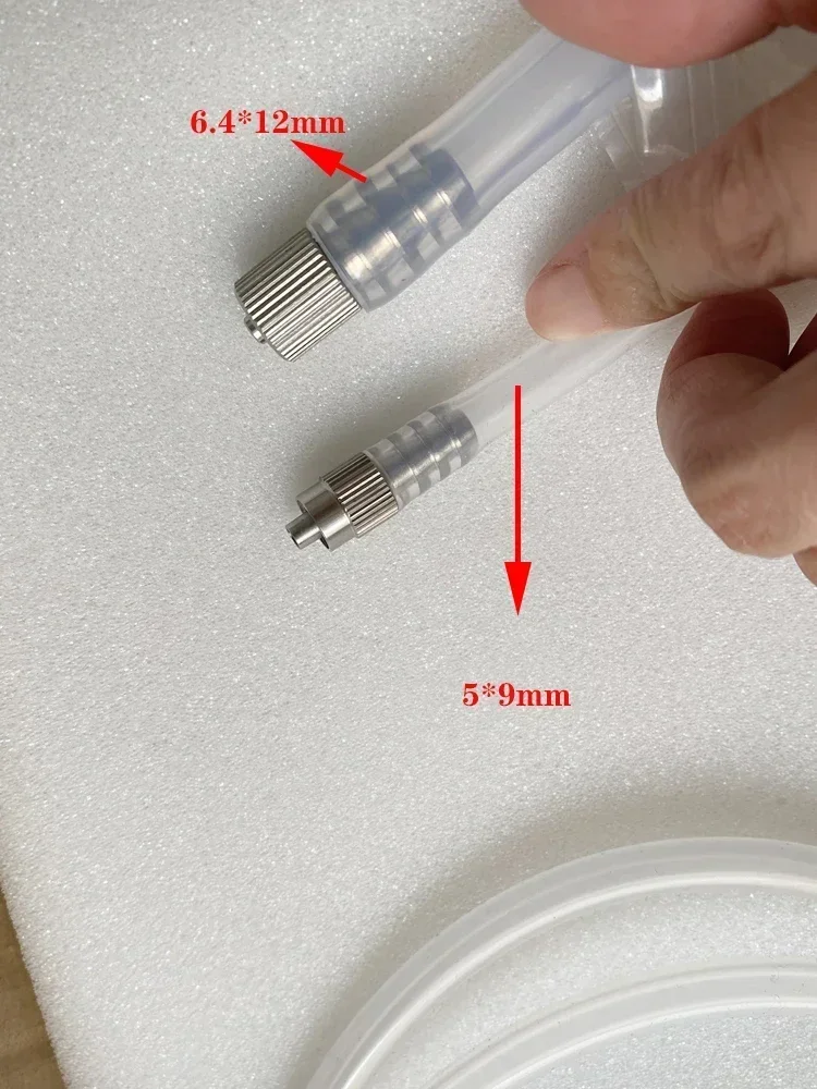 Luerlock Connector En Siliconen Slang Filter Snelle Connector Siliconen Buis
