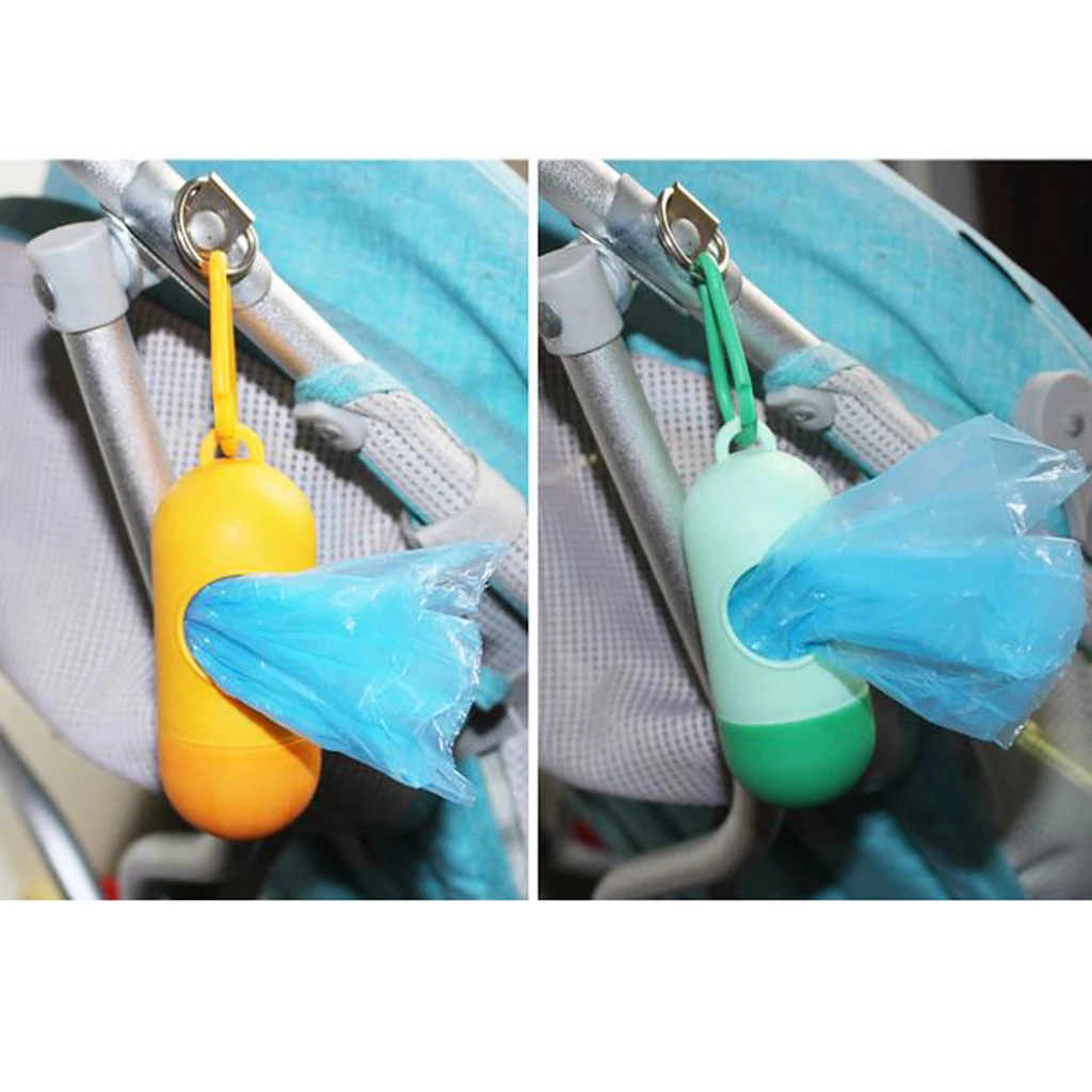 Bolsas para Desechos de Pañales de Material PE, a Prueba de Fugas, Sin Perfume, Desechables, para Salidas con Bebés y Uso Doméstico