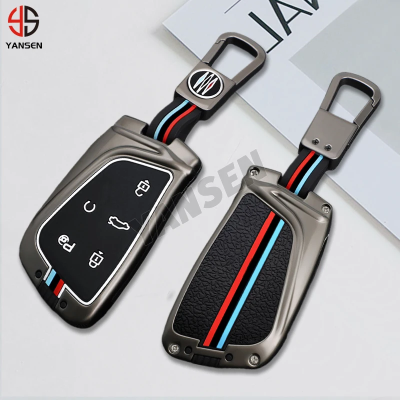 

Car Zinc Ally Key Case Holder Cover For DongFeng AEOLUS 2022 Keyless Accessories