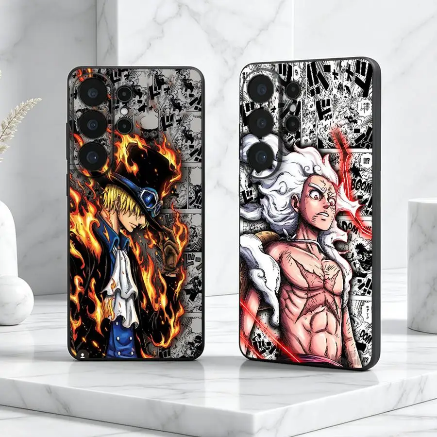 Case for Samsung Galaxy S26 S20 S24+ S23 S24 Note 10 20 S21 FE S26+ S25 Ultra S25 Plus Phone Cover One-P-Piece Bro