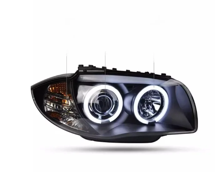 Car LED laser Headlight Angle eyes for BMW 1 Series E87 2004-2011 Daytime running Light Turn signal