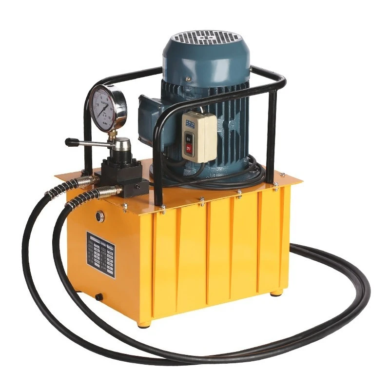Industrial Business Dual Circuit Electric Hydraulic Pump Station 3KW 30L Tank 70MPa Ultra High Pressure For Hydraulic Tools