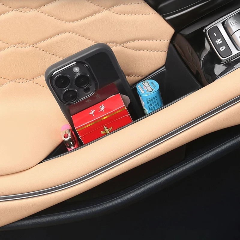 Car Door Handle Storage Box For Voyah Free 2021-2024 Car Pocket Covers Car Door Storage Box Stowing Tidying Car Accessories