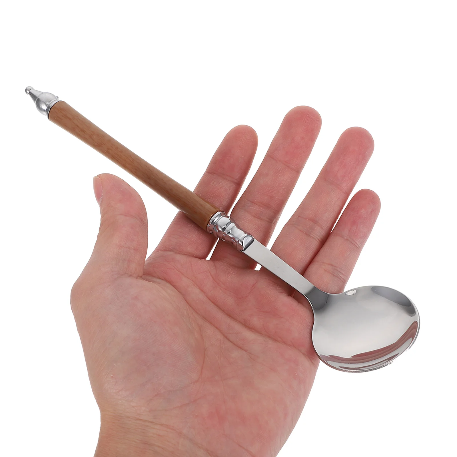 

Retro Western Dinner Spoons Elegant Vintage Cutlery Set Classic Design Stainless Steel Silverware for Gourmet Meals