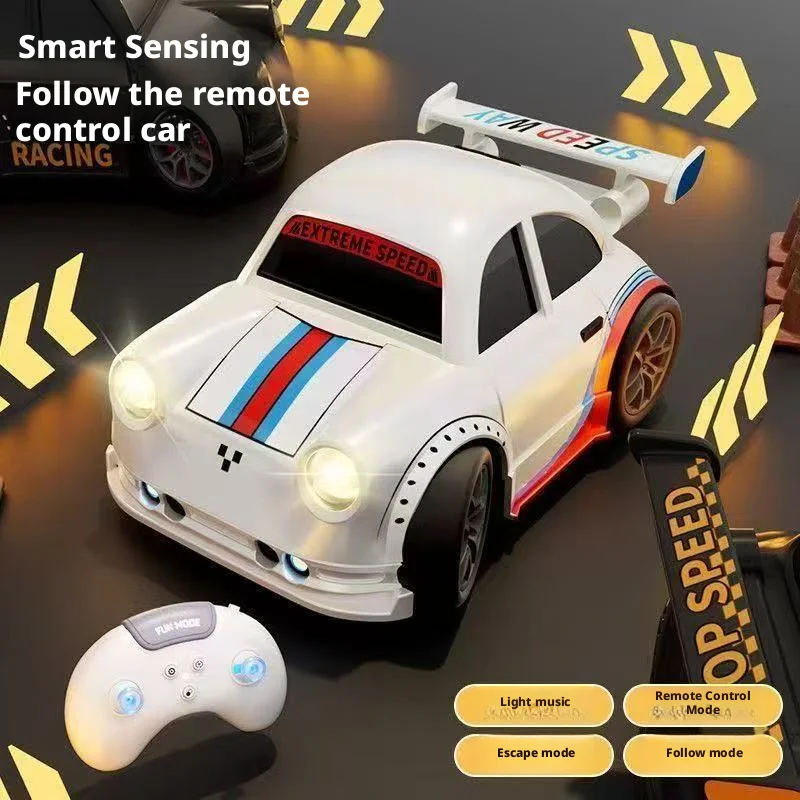 

2.4GHz Mini RC Drift Car with Lights & Sound, Rechargeable Wireless Remote Control Toy for Kids Boys Indoor Outdoor Racing Fun