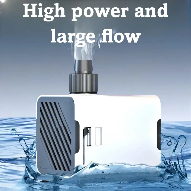 

Submersible Filter Mini Circulation Koi Water Pump Ultra Quiet High Power Aquarium Tank Fish Pond Garden