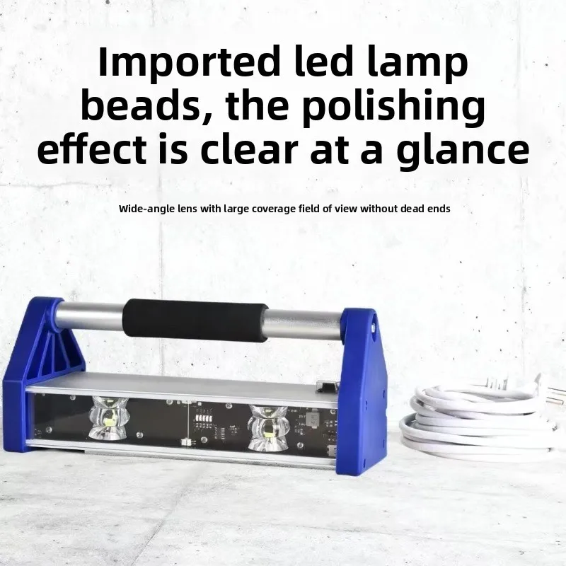 Blue Enhanced Wall Polishing Special LED Import Lamp Transparent Corner Lamp Bead Wall Acceptance Lamp Paint Polishing Tool