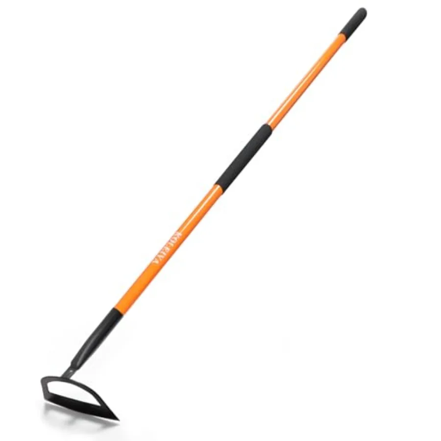 KOLEIYA Sharp Garden Hoe Pre-Sharpened Heavy Duty Weeding Hoe with 57