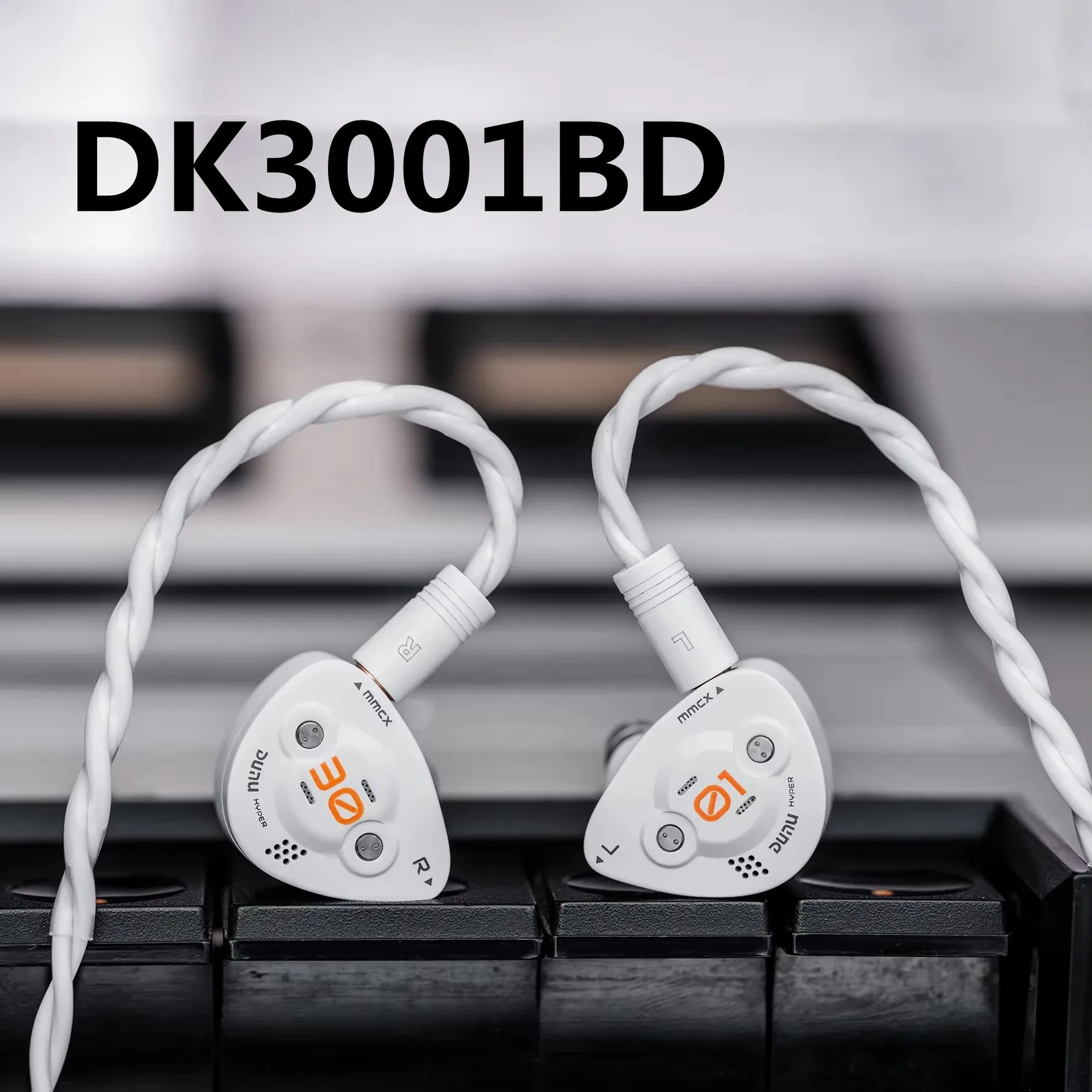 DUNU DK3001 BD 1DD+4BA+4Planar In-Ear Headphone