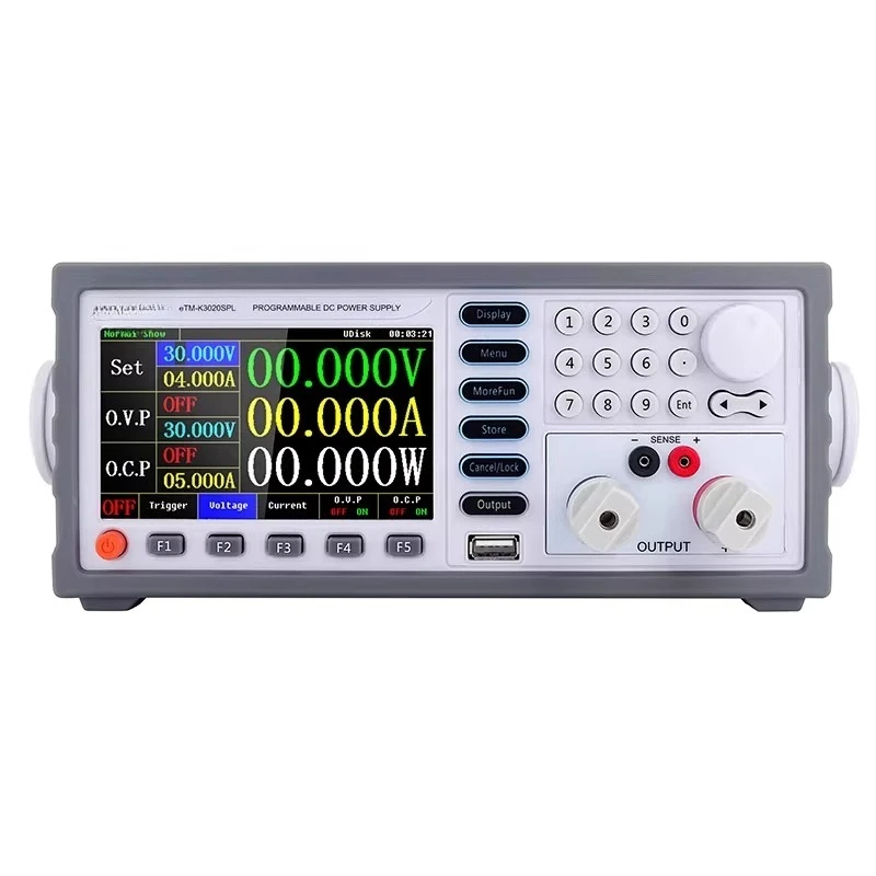 

Same door programmable high power adjustable DC regulated power supply
