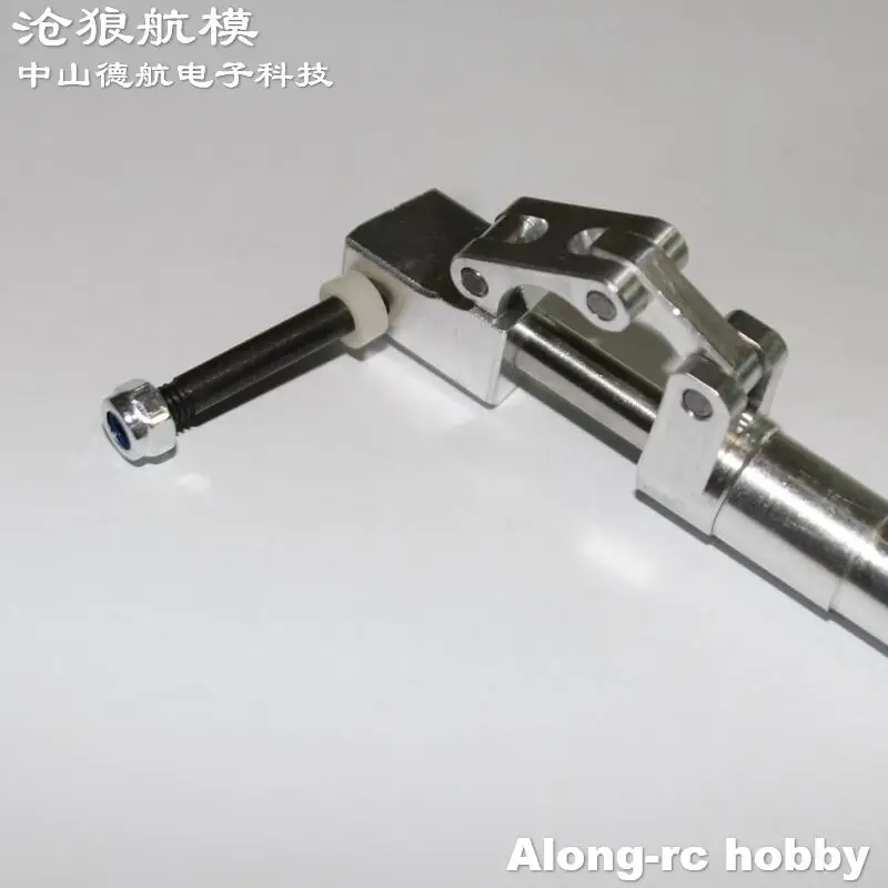 1 paire 80 90 à 180mm D4 D5 15 degrés amortissement principal train d'atterrissage à genoux adapté aux modèles J10 DIY 3-6kg pièces d'avion EDF RC
