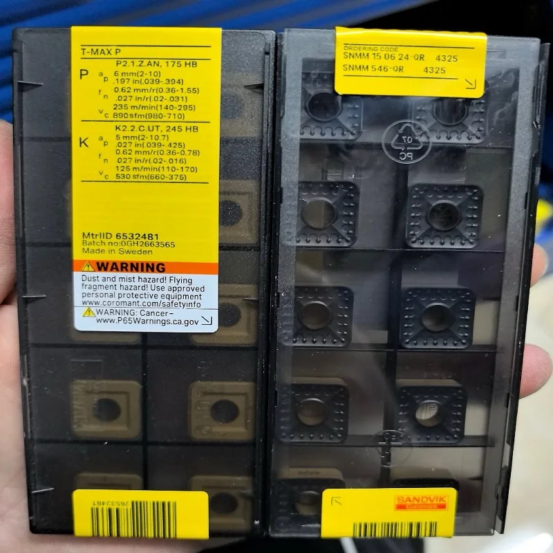

Hard alloy cutting blades SNMM150616-PR 4325