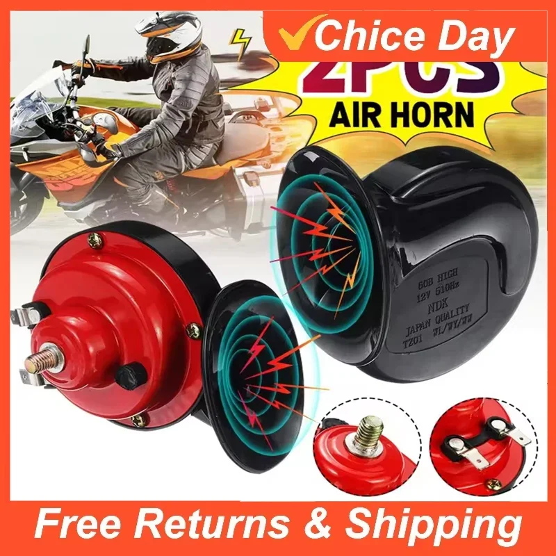 Loud 12V Train Horn 300DB Waterproof Universal Automotive Loudspeaker for Car Motorcycle Truck Boat Electric Sound Signal Amagi