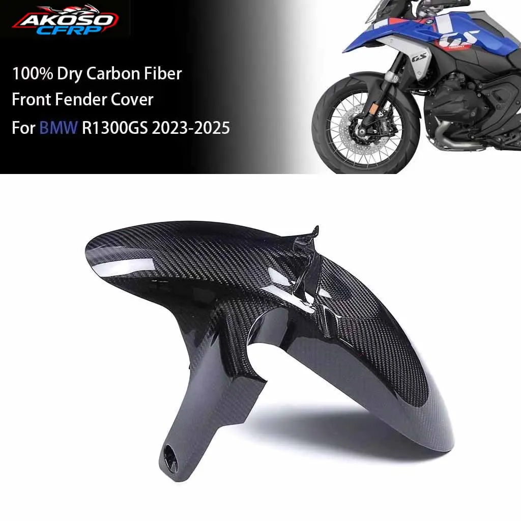 

Carbon Fiber For BMW R1300GS 2023+ Front Fender Cover Wheel Hugger Splash Guard Protector Motorcycle Mudguard Accessories Part