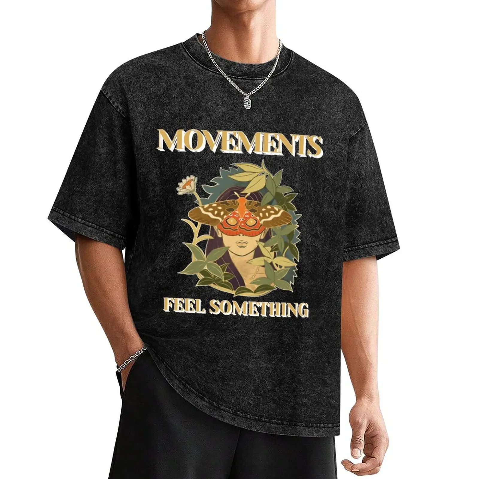 

MOVEMENTS BAND T-Shirt Aesthetic clothing blacks mens graphic t-shirts funny