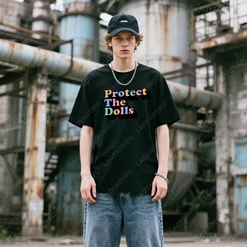 Funny Dolls Graphic Novelty Printed Cotton Tees Fashion Casual Streetwear Hip-hop Hipster O-neck Summer Man  Hot Sale Top Tshirt