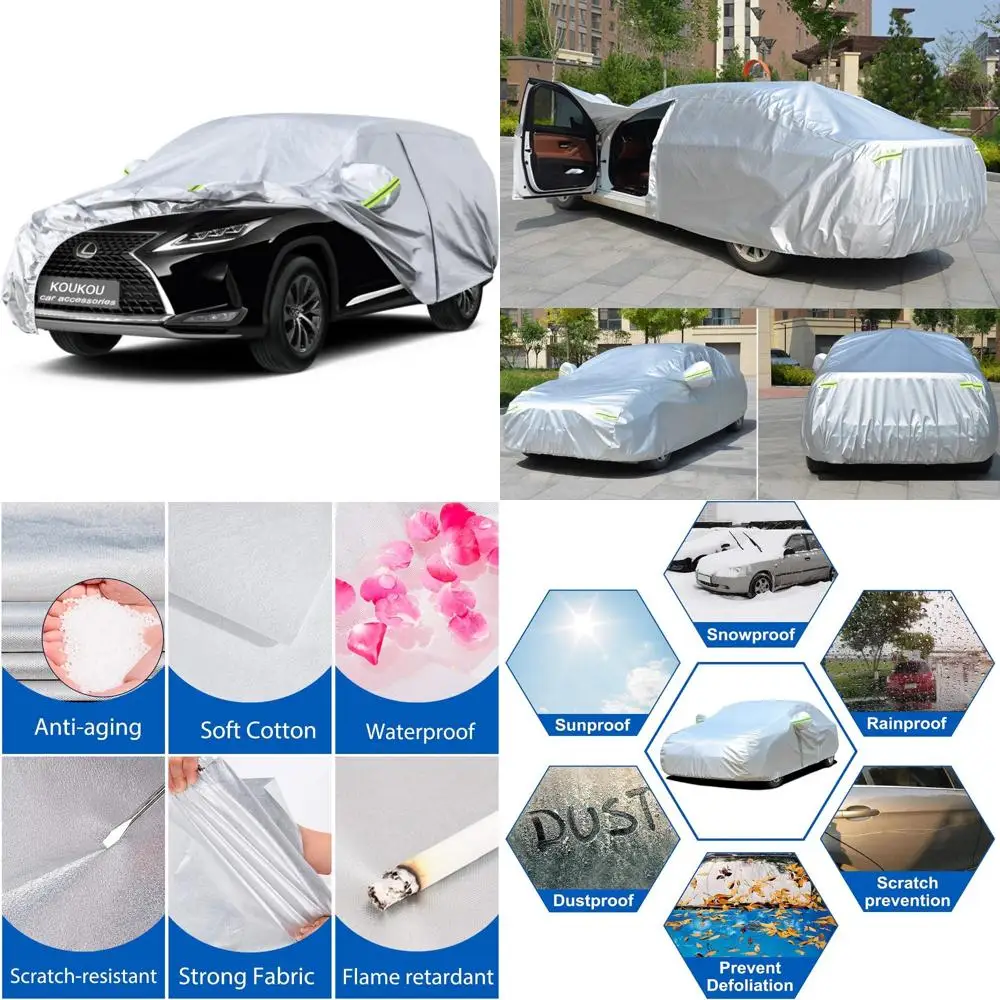 

Автомобильный чехол на заказ для Lexus RX300/330/350/350L/450 2003-2025, водонепроницаемая всепогодная защита, солнцезащитный козырек для автомобилей