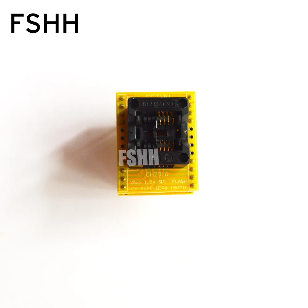 150mil SOP8 1.8V adapter for Iphone or motherboard 1.8V SPI Flash W25 MX25 can use on programmers such as TL866CS TL866A