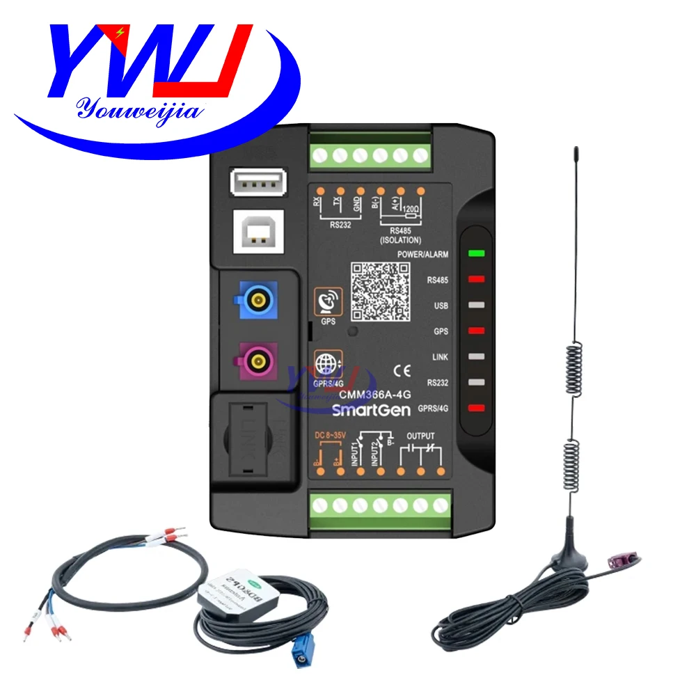 Smartgen CMM366A-WIFI Cloud Monitoring Module CMM366A-ET CMM366A-4G 4G CMM366B-4G CMM365A-4G