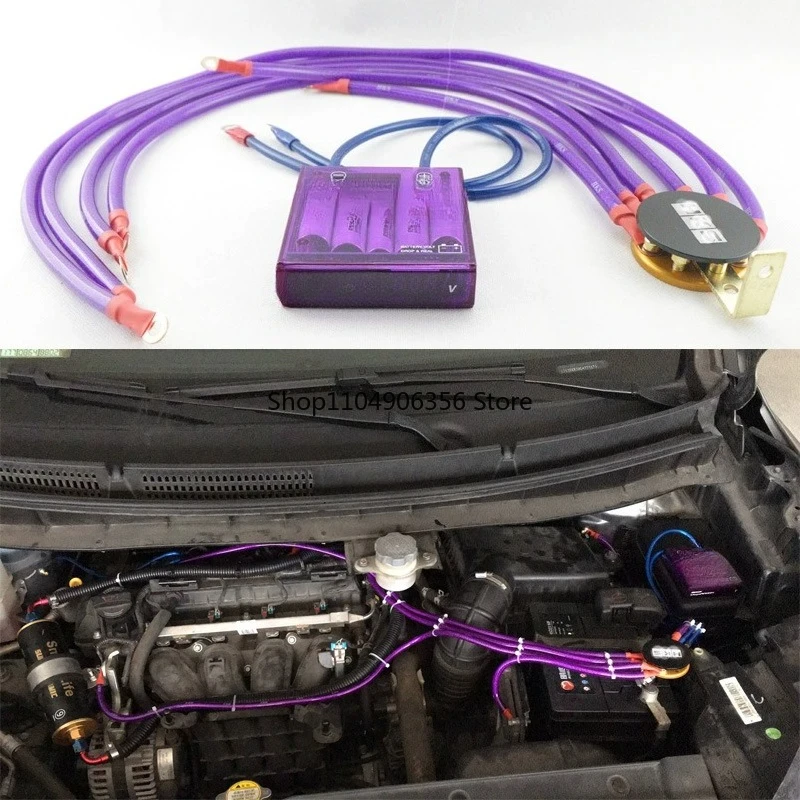 for Automotive Engine Electronic Rectifier Stabilizer  Voltage Retrofit Regulator Reinforced Ground Wire