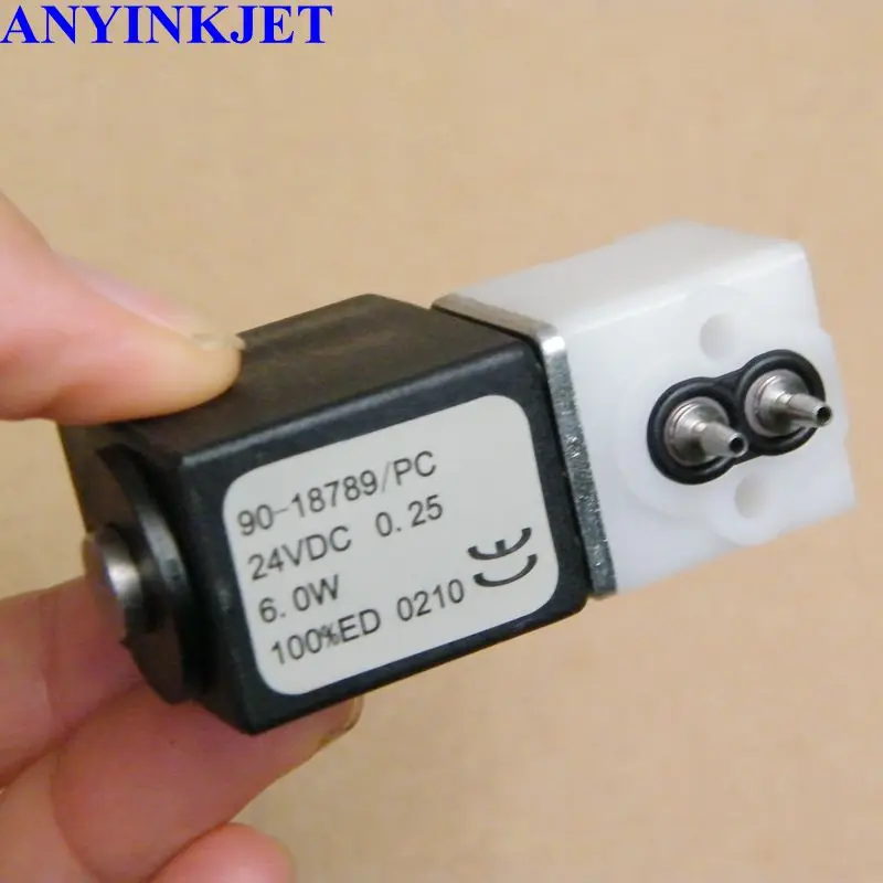 For Linx solenoid valve 2way AS13437 FA74151 for linx 4800 4900 6200 5900 6800 7300 7900 inkjet coding  printer