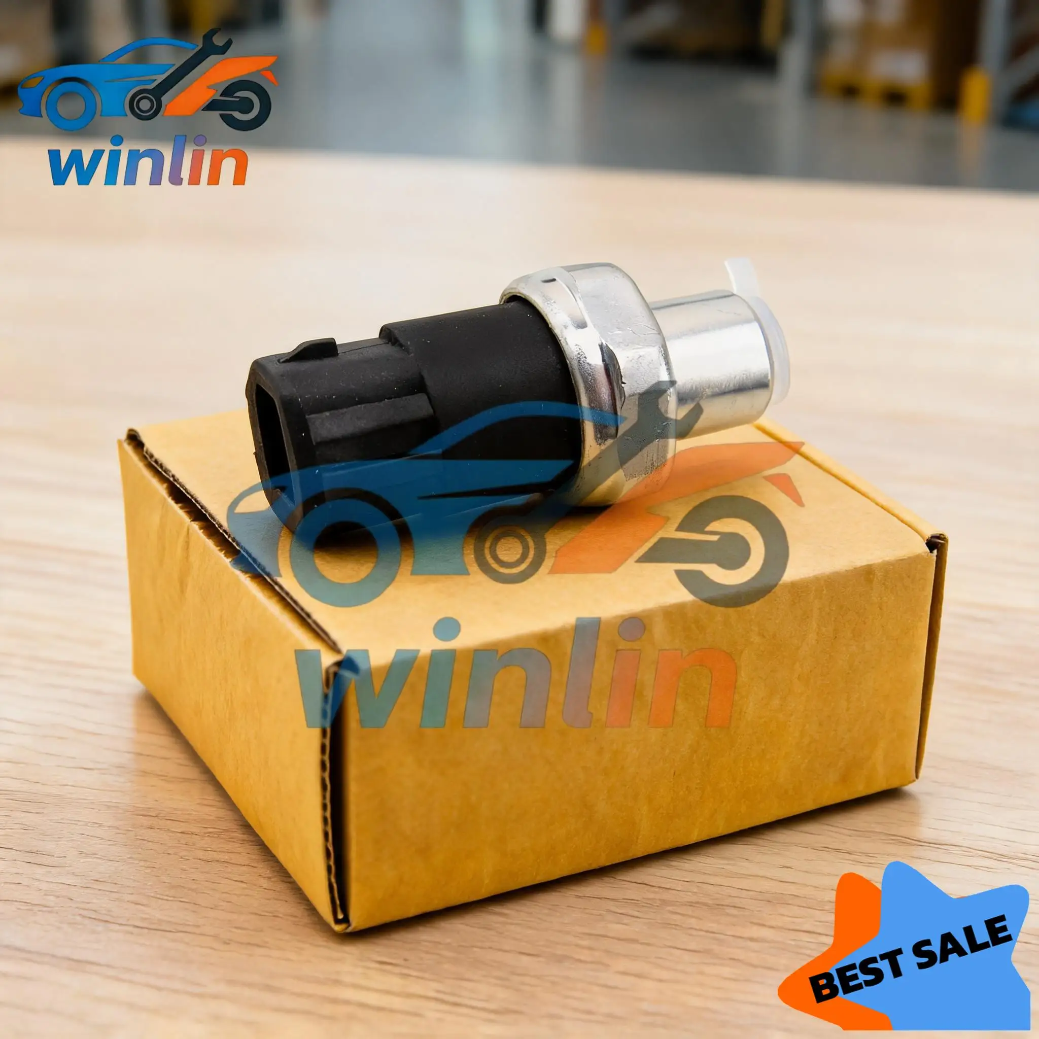 OEM  8D0959482B for 4-Pin AC Pressure Switch Sensor for VW Passat/A4/A6/A8/S8/Allroad 2002–2005