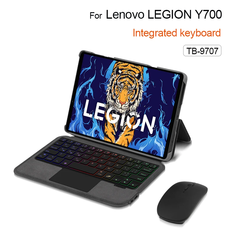 

Keyboard Case For Lenovo LEGION Y700 8.8" TB-9707F 9707N 9707 Tablet Bluetooth Keyboard Case 한국어 Korean Portuguese Hebrew French