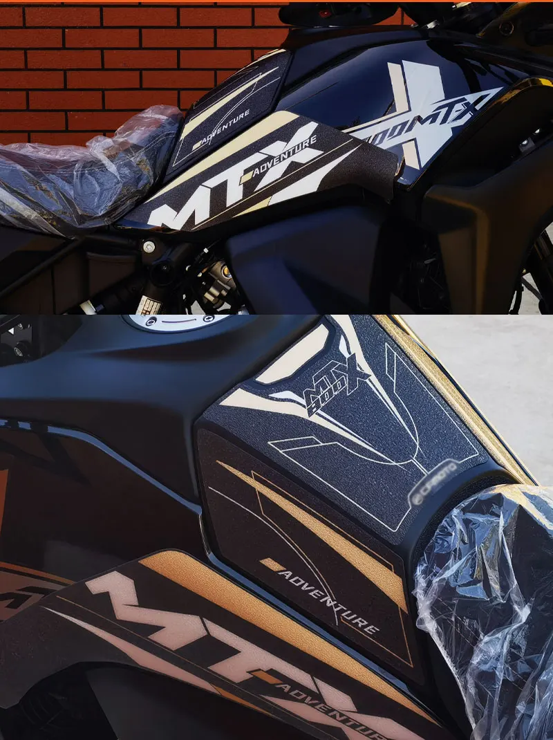 PER CFMOTO 800 MTX 800MTX Adesivo carenatura carrozzeria moto Cuscinetti serbatoio Gas Ginocchio Grip Trazione Adesivo Protector
