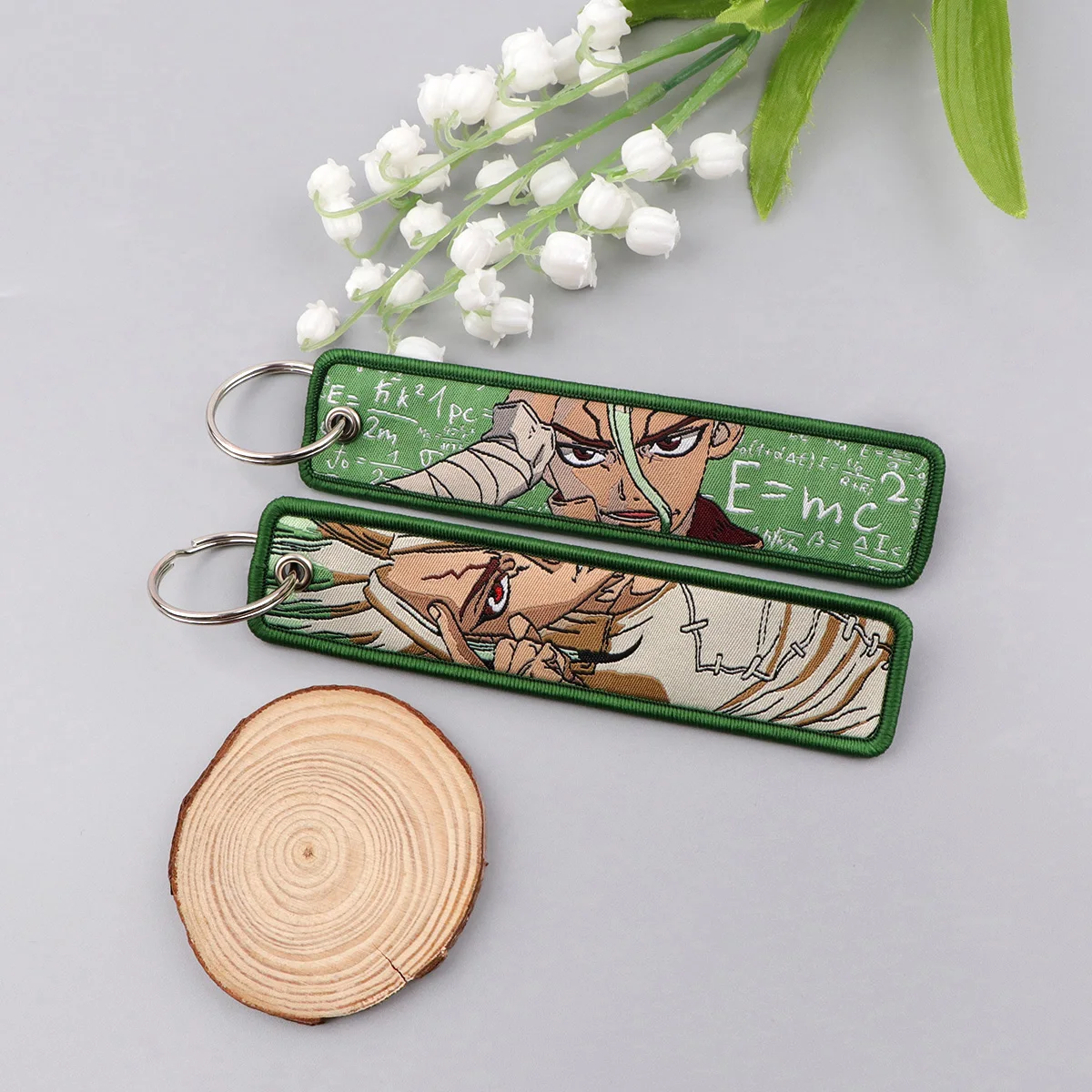 Japanese Anime Maomao Key Chain for Motorcycles Key Fobs Holder Men Women Key Tags Key Ring Fashion Jewelry Accessories Gifts view 4