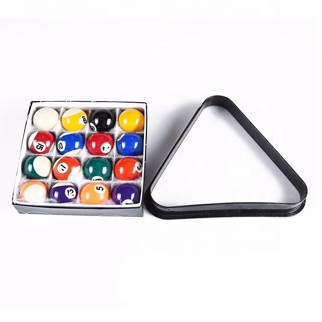 

Factory Wholesale Customizable Modern Full-Size Resin Snooker & Billiard Balls Accessories Included Custom Billiard Balls