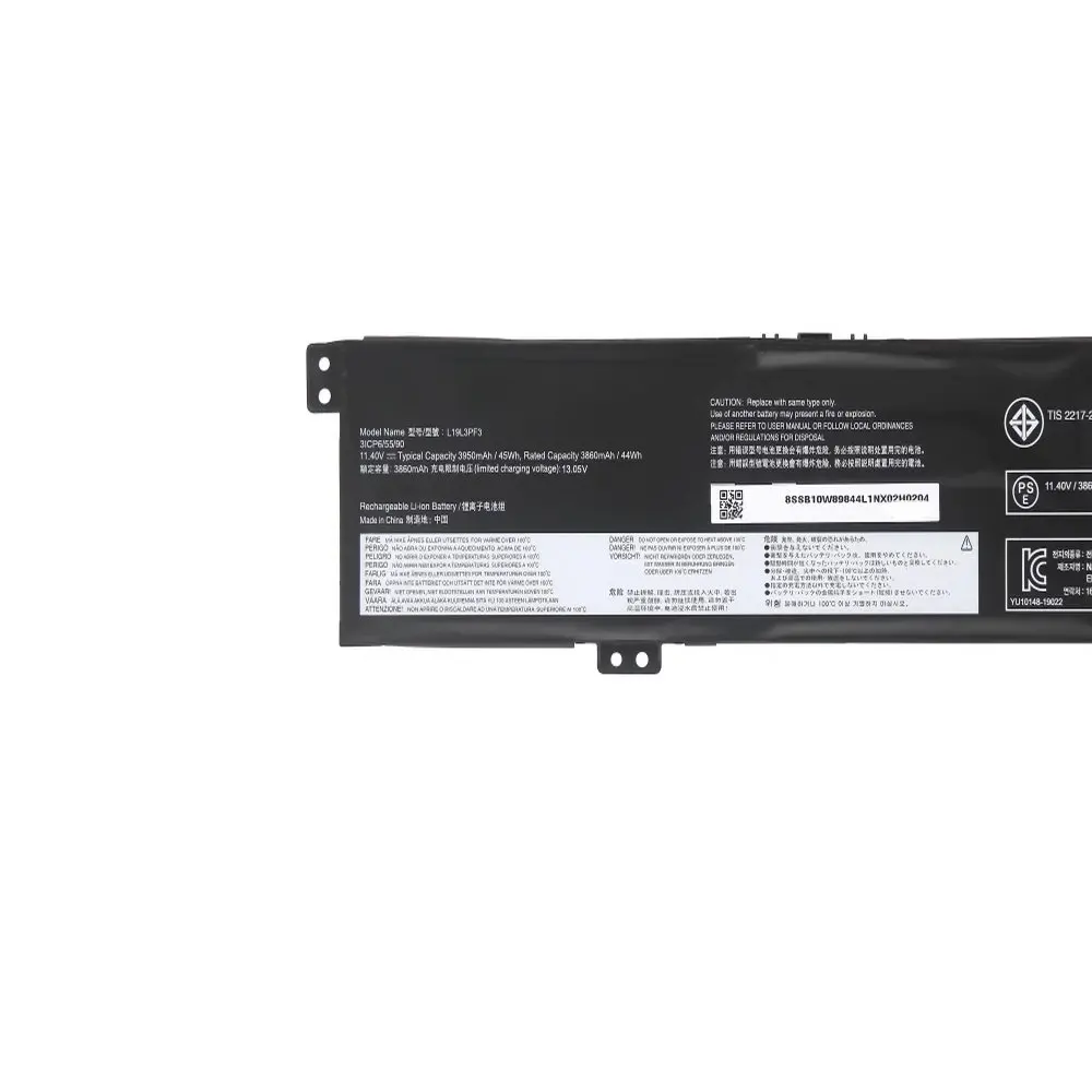 11.4V L19L3PF3 Laptop Battery For Lenovo Ideapad Creator 5-15IMH05 Gaming 3-15ARH05 Series 5B10W89836 L19M3PF7 L19D3PF4 82D4