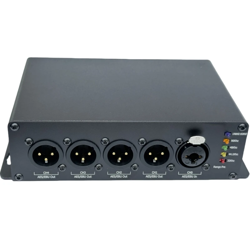 AES Digital Audio Splitter Support 32Khz-192Khz Sample Rate AES/EBU Splitter Support AES3